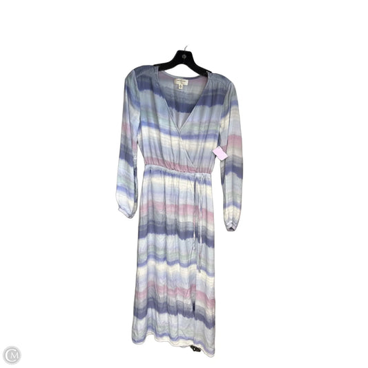 Dress Casual Maxi By Cloth & Stone In Blue & Purple, Size: S