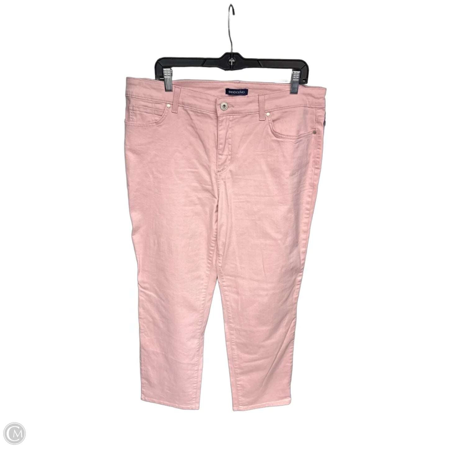Jeans Straight By Bandolino In Pink, Size: 16