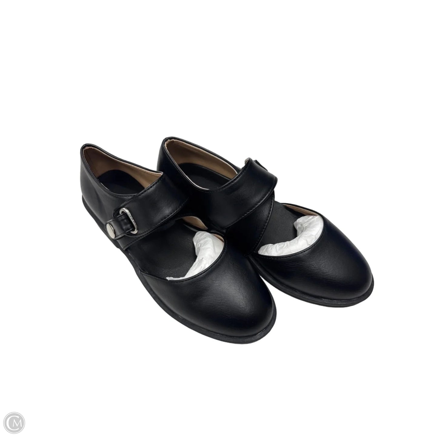 Shoes Flats By Clothes Mentor In Black, Size: 6.5