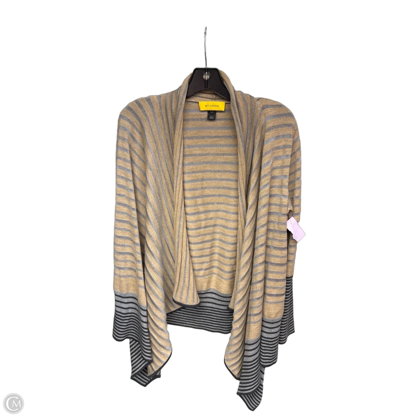 Cardigan By St. John In Tan, Size: S