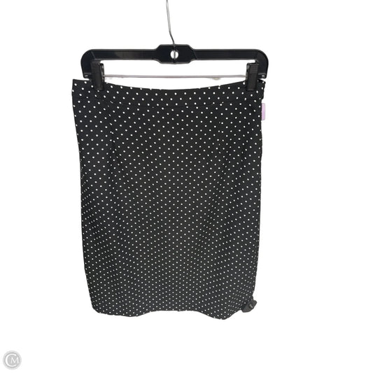 Skirt Midi By Who What Wear In Polkadot Pattern, Size: 6