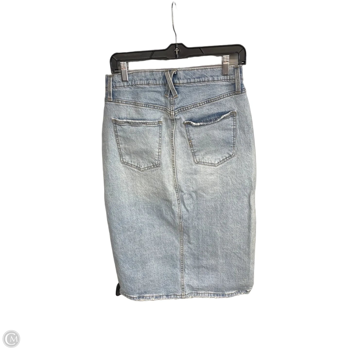 Skirt Maxi By Universal Thread In Blue Denim, Size: 8