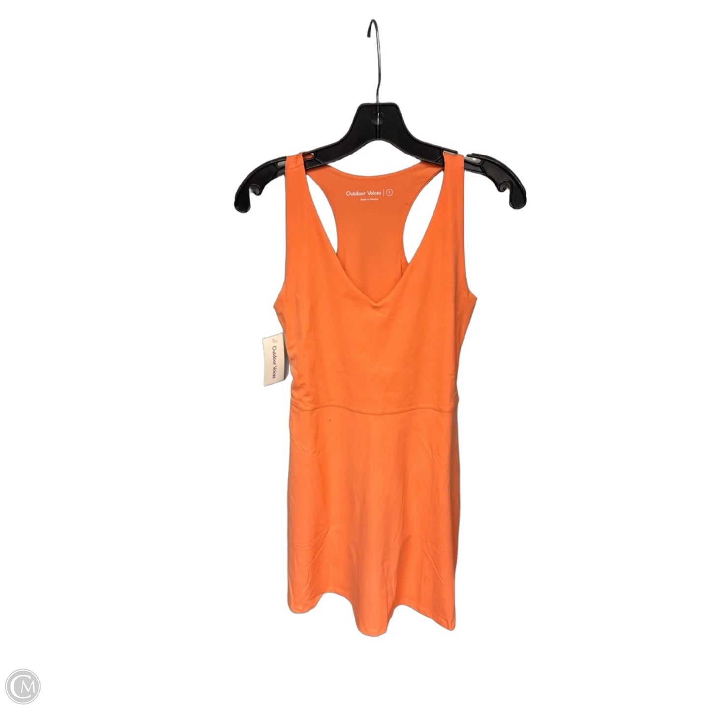 Athletic Dress By Outdoor Voices In Orange, Size: S