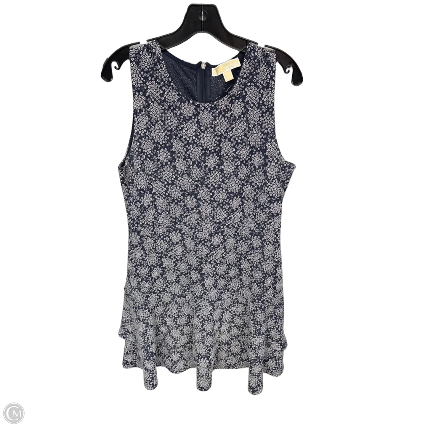 Dress Casual Short By Michael By Michael Kors In Blue & White, Size: L