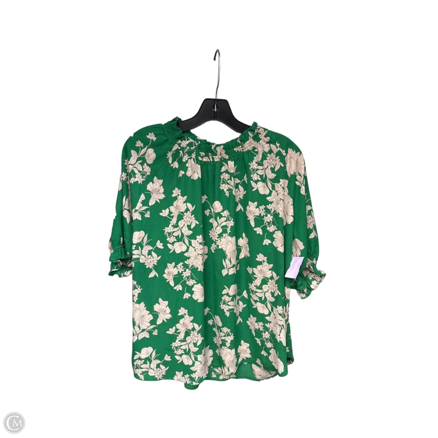 Top Short Sleeve By Sienna Sky In Floral Print, Size: Xl