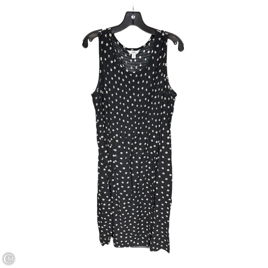 Dress Casual Maxi By Croft And Barrow In Black, Size: 0