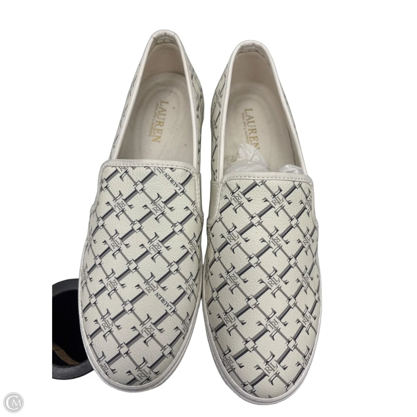 Shoes Flats By Lauren By Ralph Lauren In White, Size: 9.5