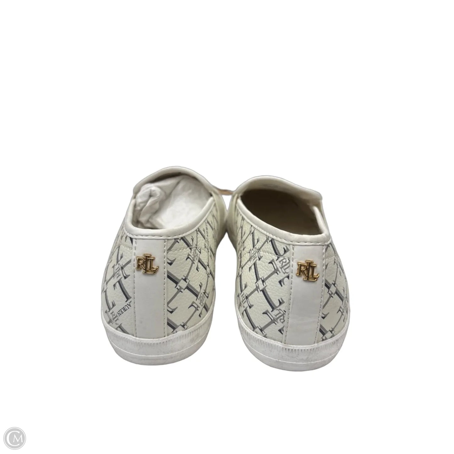 Shoes Flats By Lauren By Ralph Lauren In White, Size: 9.5