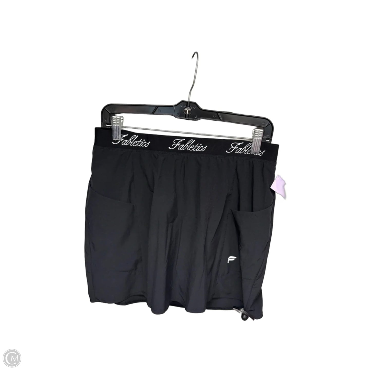 Athletic Skort By Fabletics In Black, Size: M