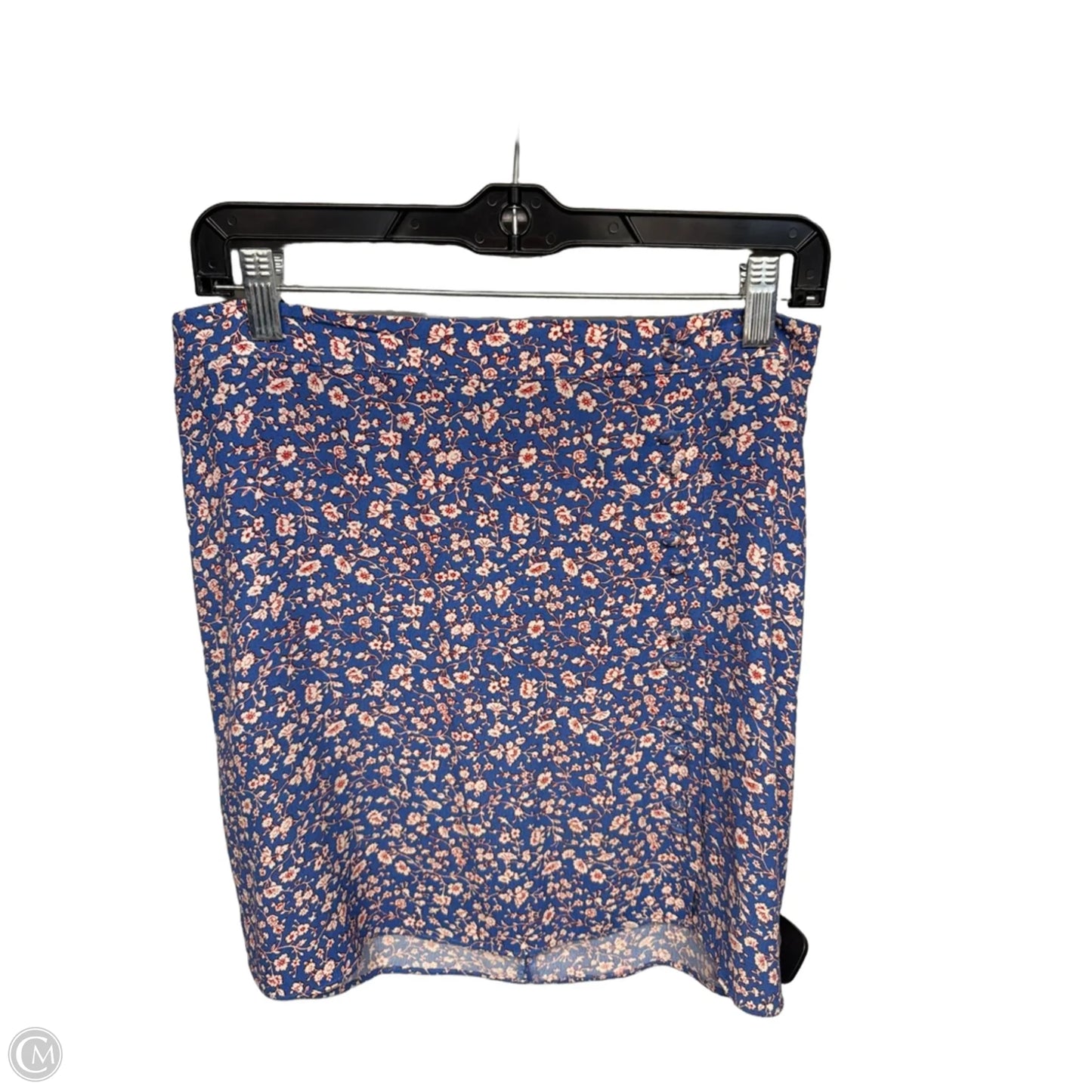 Skirt Mini & Short By Madewell In Blue & Red, Size: 8