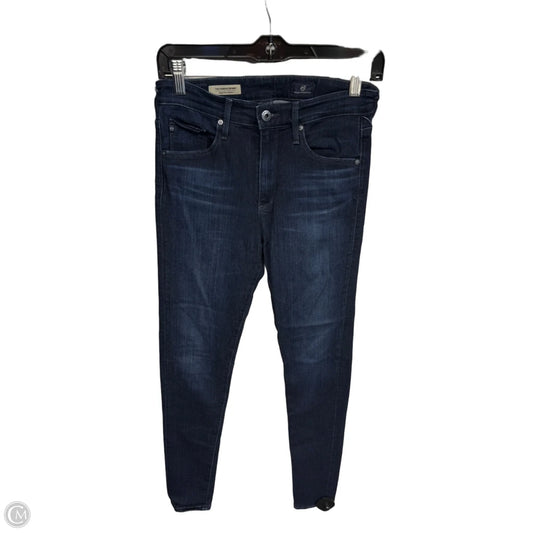 Jeans Skinny By Ag Jeans In Blue Denim, Size: 2