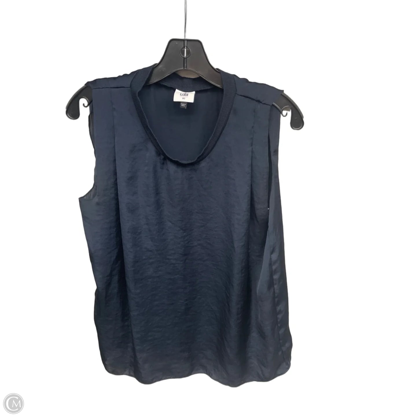 Top Sleeveless By Cabi In Navy, Size: Xs