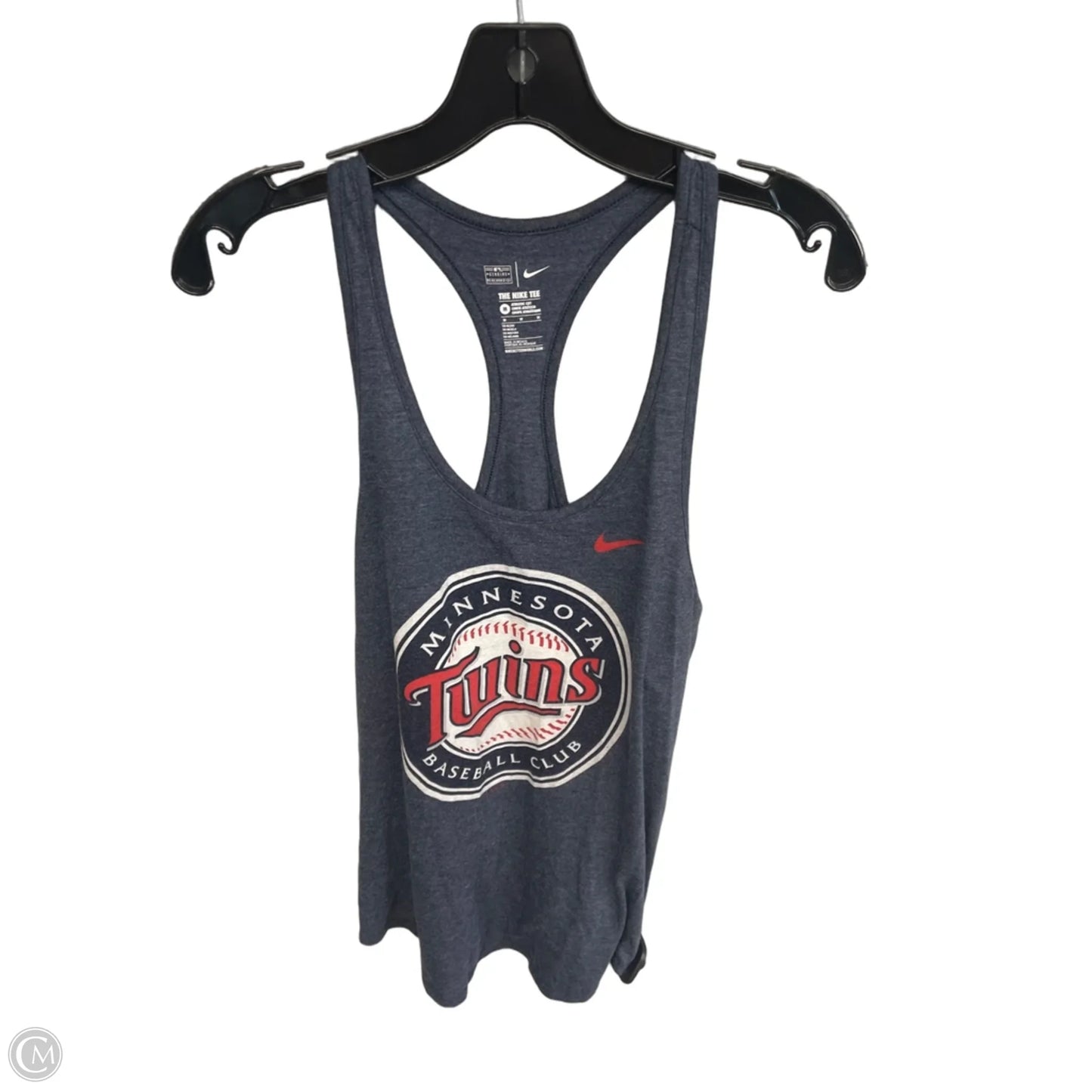 Athletic Tank Top By Nike In Blue, Size: M