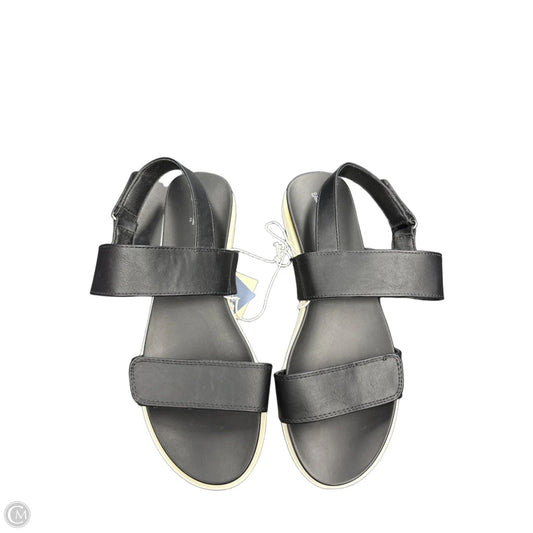 Sandals Flats By Universal Thread In Black, Size: 8.5