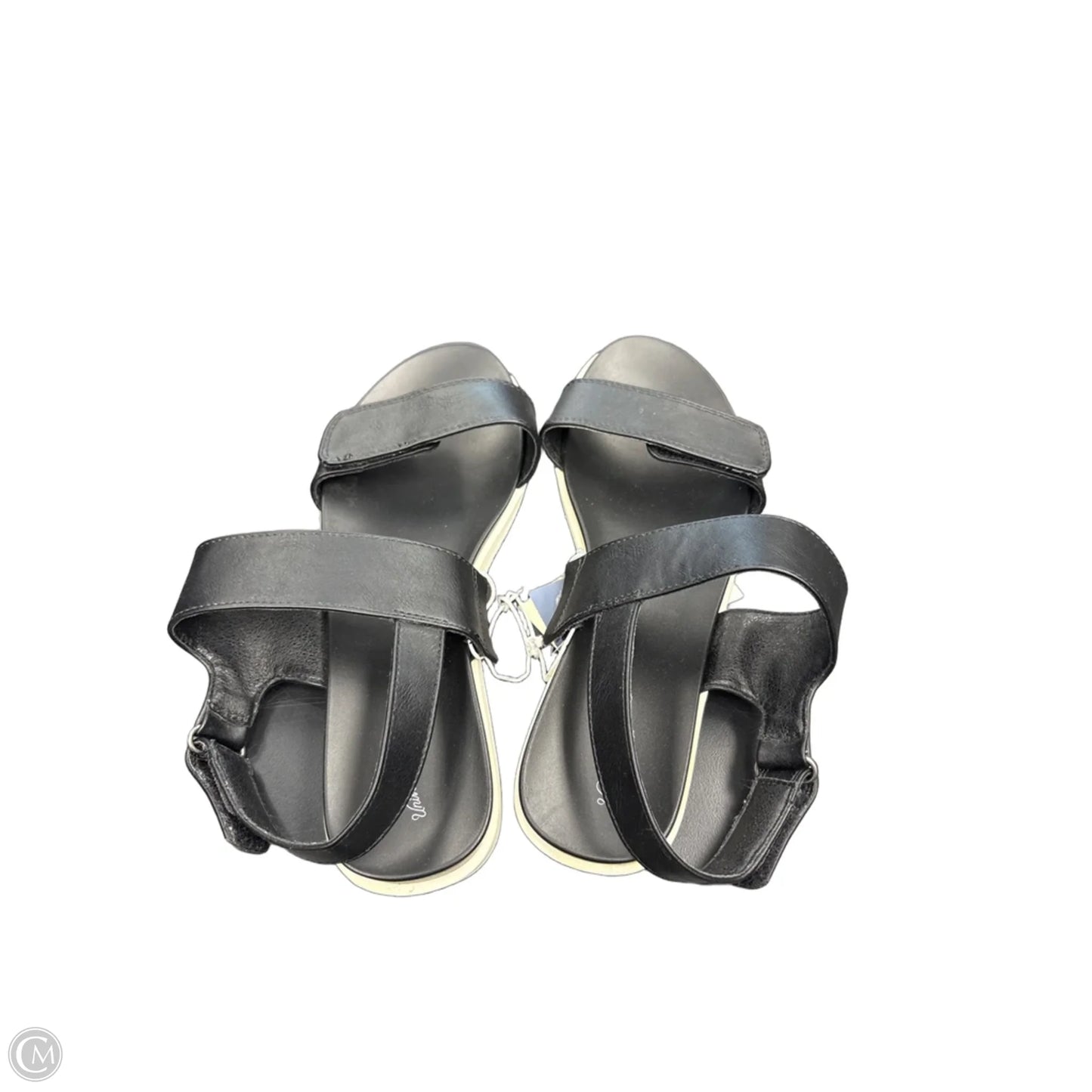 Sandals Flats By Universal Thread In Black, Size: 8.5