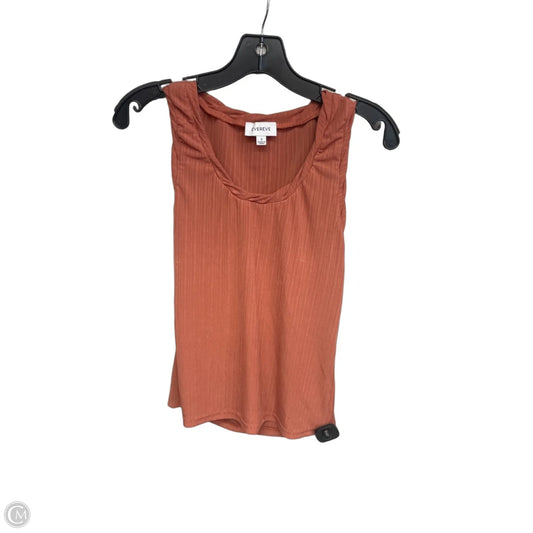 Top Sleeveless By Evereve In Pink, Size: S