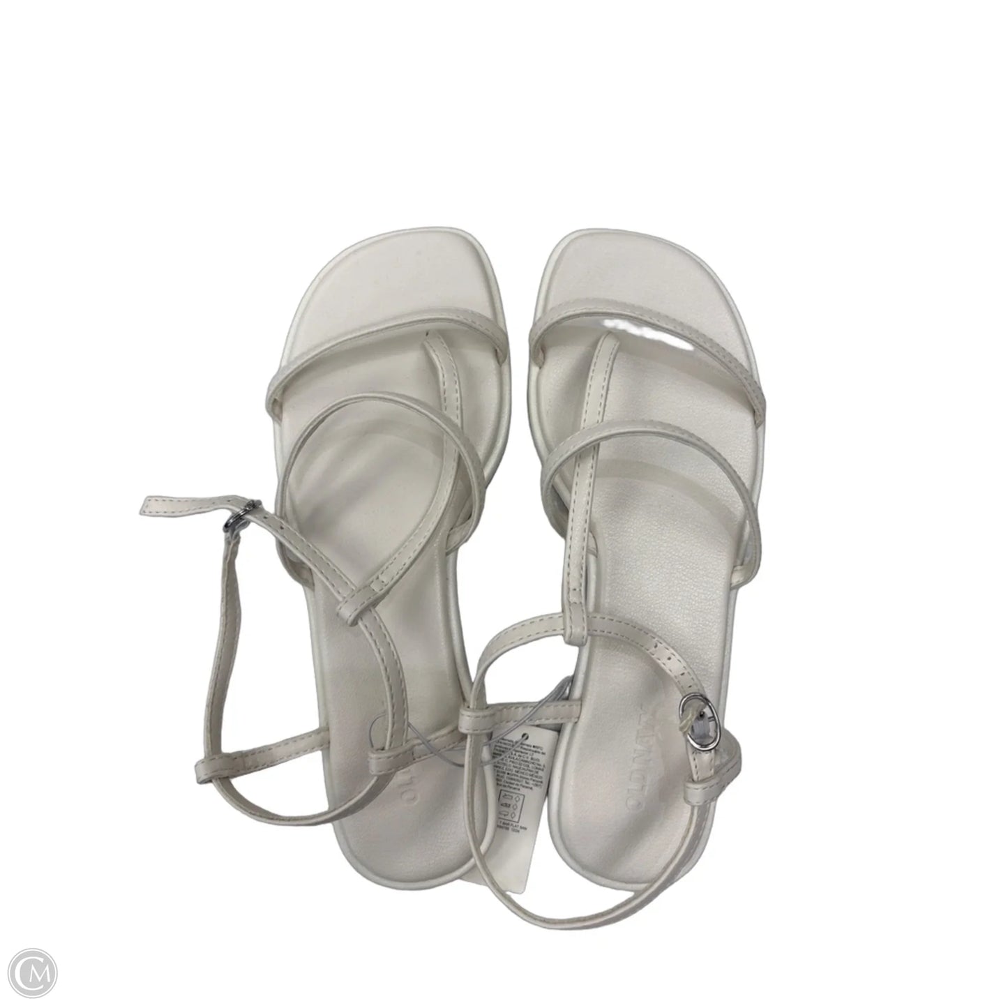 Sandals Flats By Old Navy In White, Size: 7