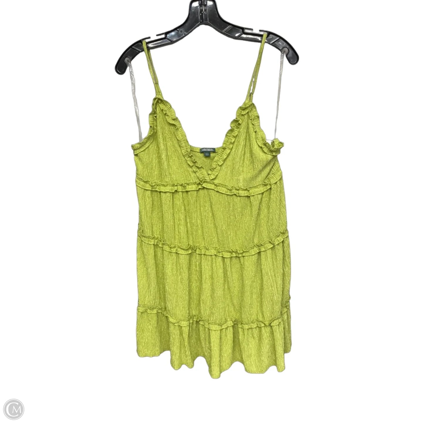 Dress Casual Short By Wild Fable In Green, Size: L