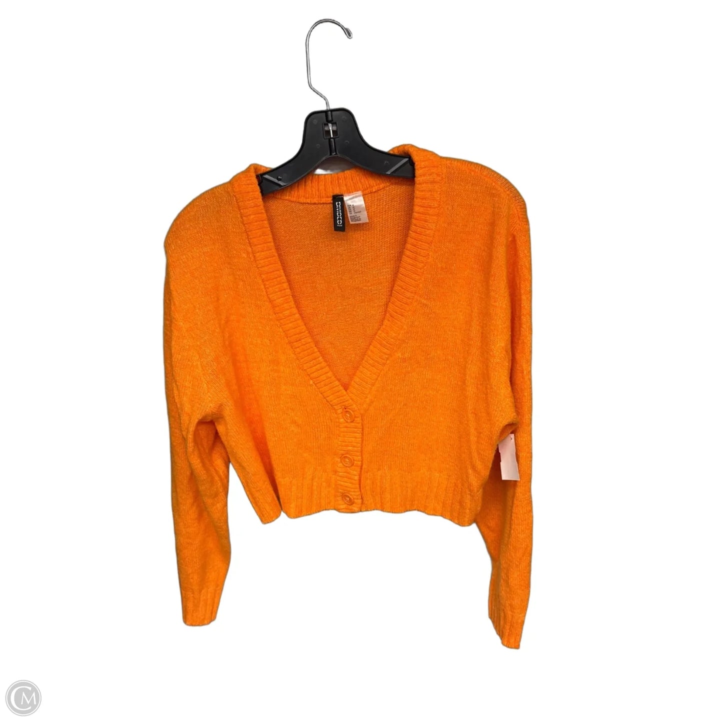 Cardigan By Divided In Orange, Size: M