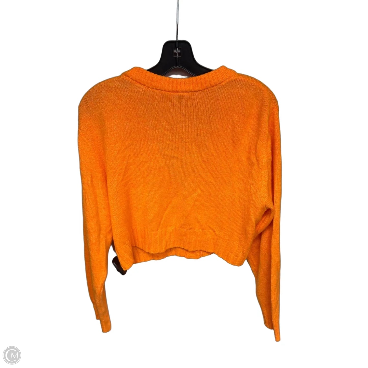 Cardigan By Divided In Orange, Size: M