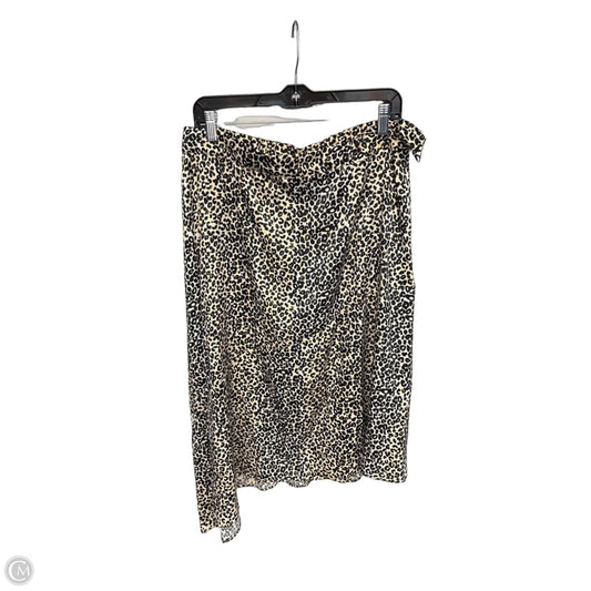 Skirt Maxi By Nine West In Animal Print, Size: Xl