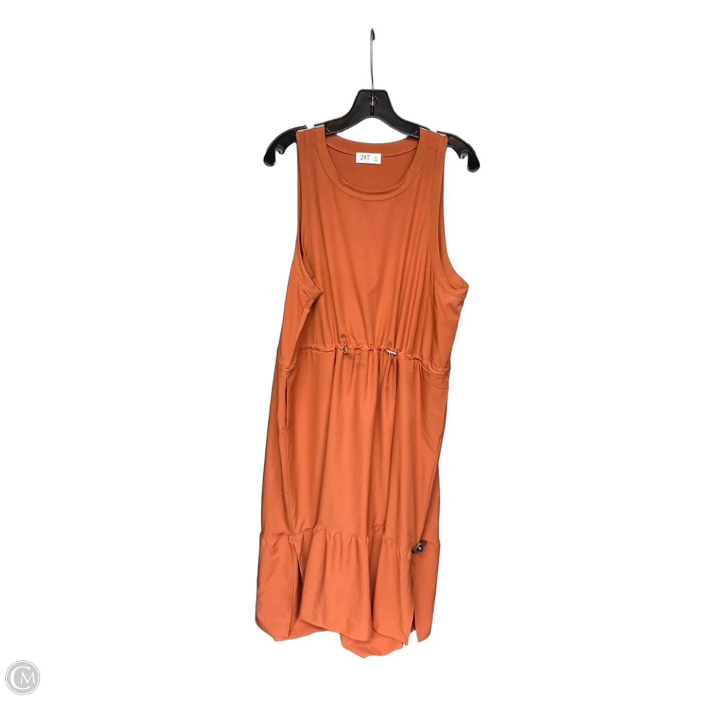 Dress Casual Maxi By Maurices In Orange, Size: Xxl
