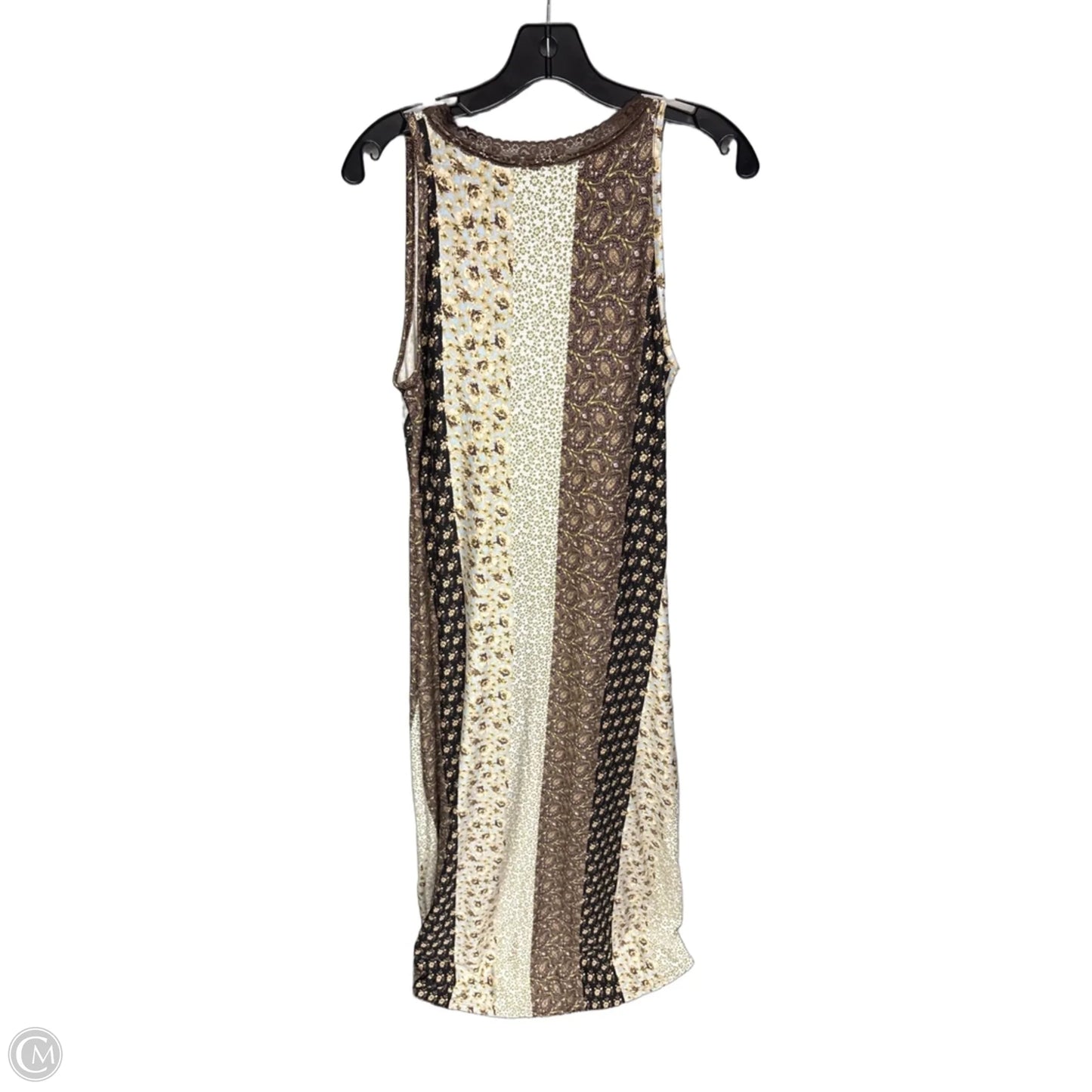 Dress Casual Maxi By Earthbound In Floral Print, Size: M