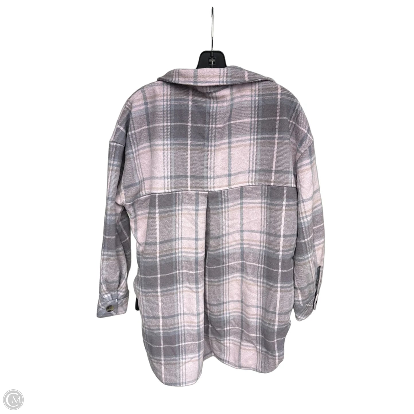 Jacket Shirt By So In Purple, Size: S