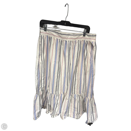 Skirt Maxi By A New Day In Blue & Pink, Size: L