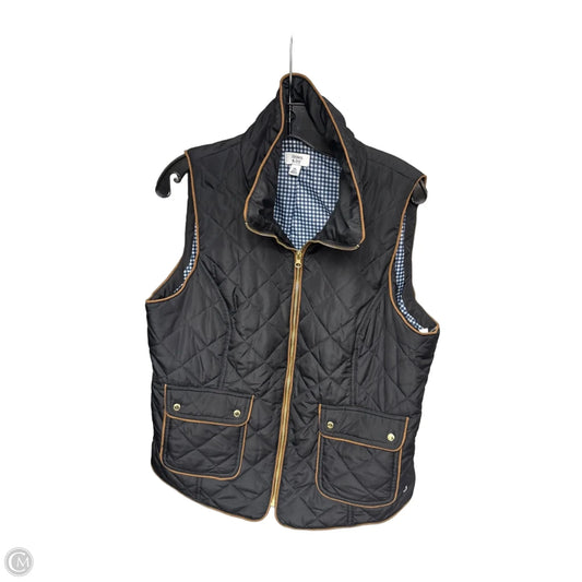 Vest Puffer & Quilted By Crown And Ivy In Black & Blue, Size: Xl