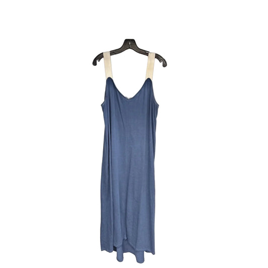 Dress Casual Maxi By Lilla P In Blue, Size: Xl