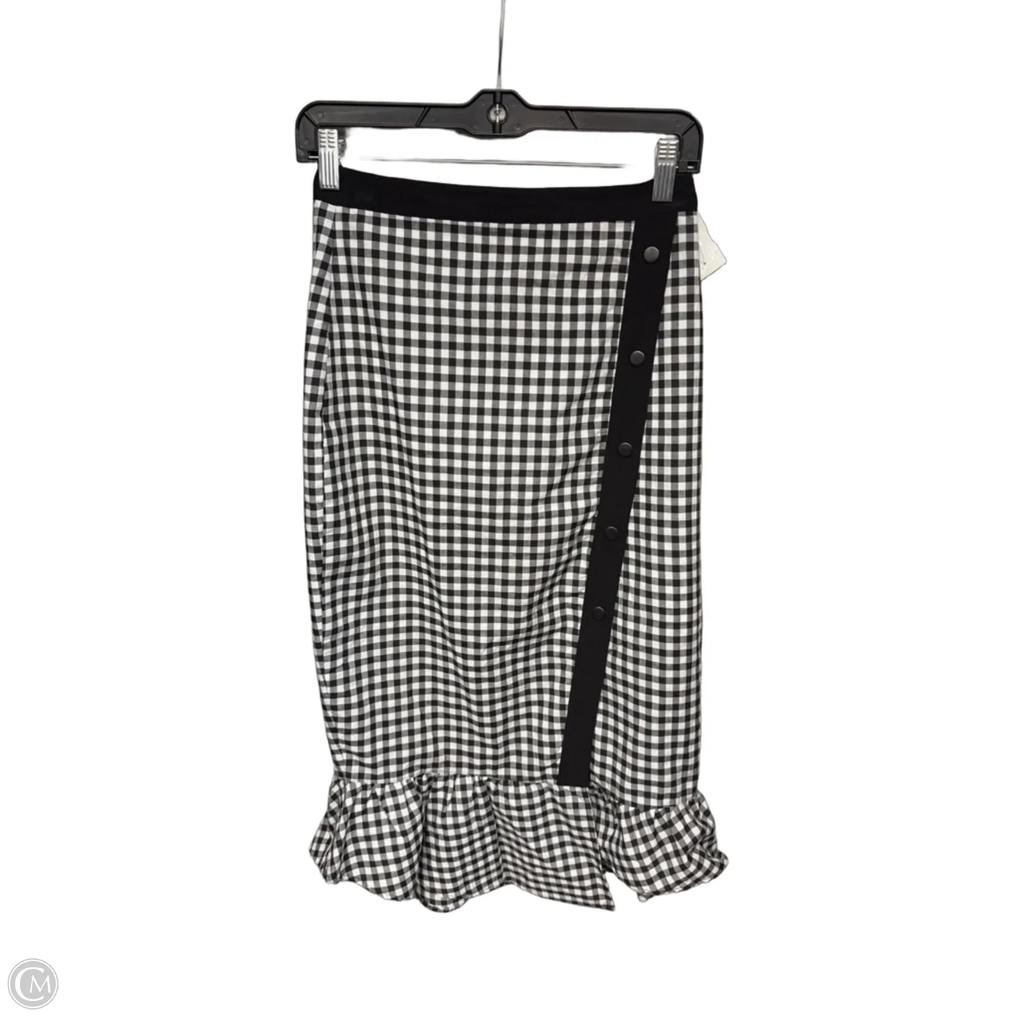 Skirt Maxi By Bcbgeneration In Black & White, Size: 2