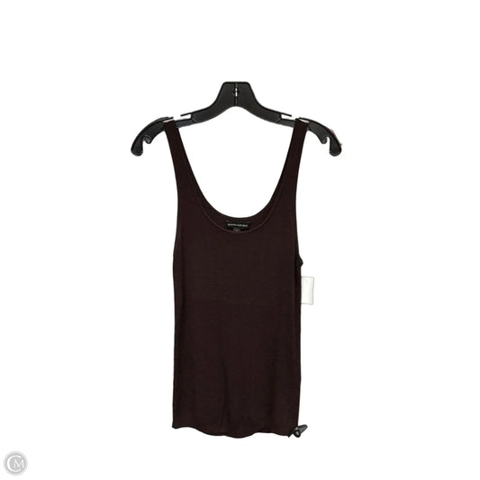 Top Sleeveless By Banana Republic In Brown, Size: L