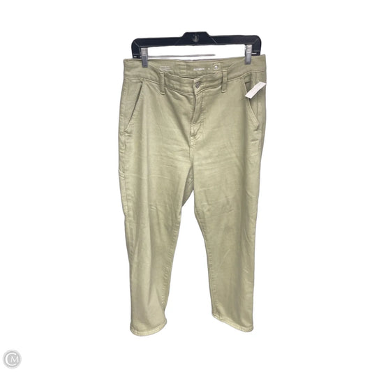 Jeans Straight By Old Navy In Green, Size: 10