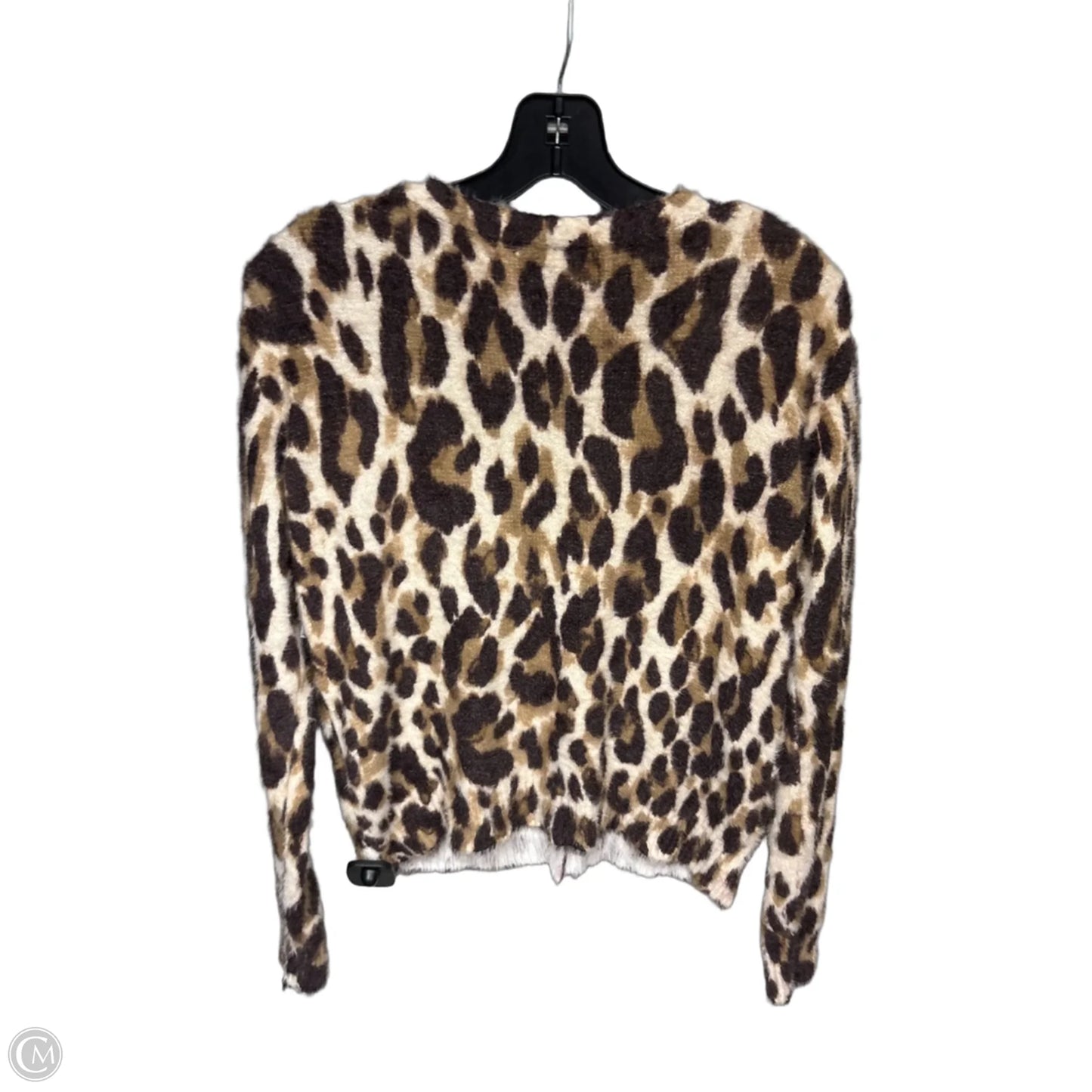 Cardigan By Rachel Zoe In Animal Print, Size: S