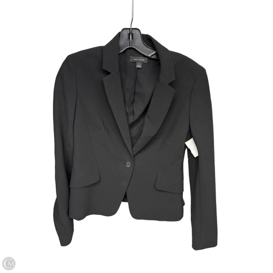 Blazer By Ann Taylor In Black, Size: 2