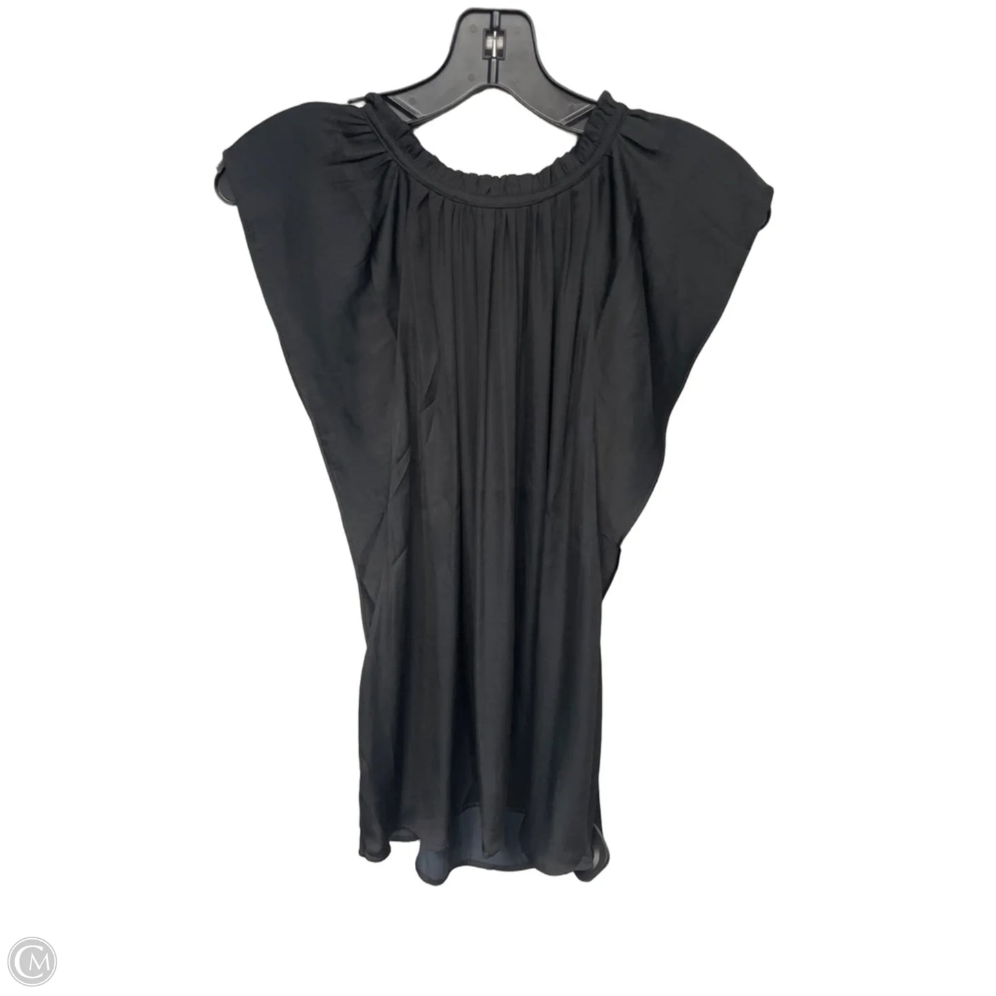 Top Sleeveless By Loft In Black, Size: M