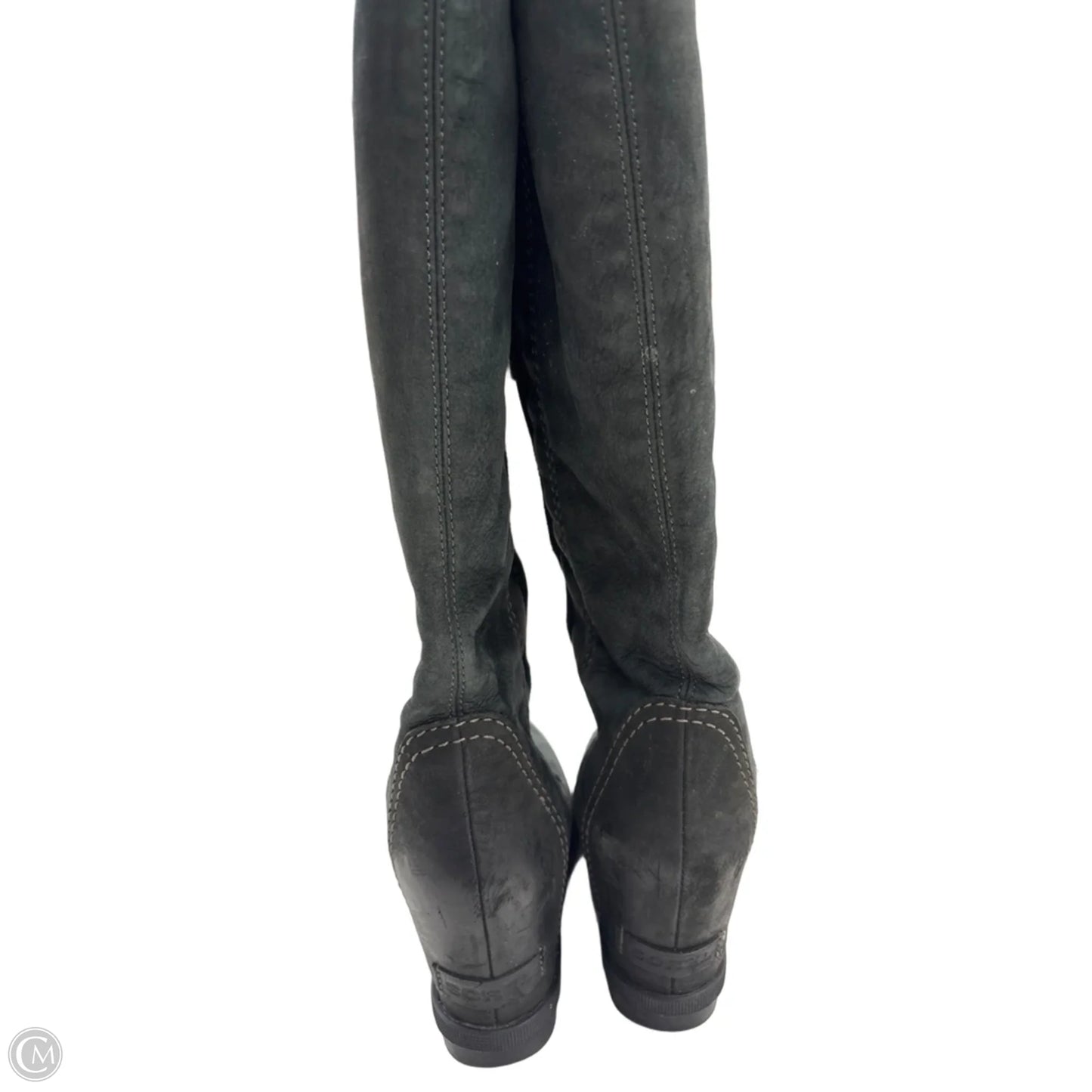 Boots Knee Flats By Sorel In Grey, Size: 7.5