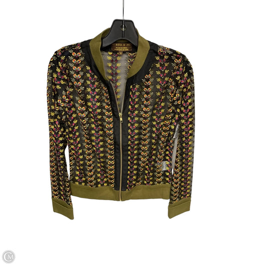 Jacket Other By Clothes Mentor In Green & Yellow, Size: M