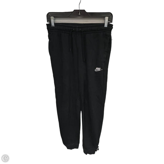 Athletic Pants By Nike In Black, Size: S