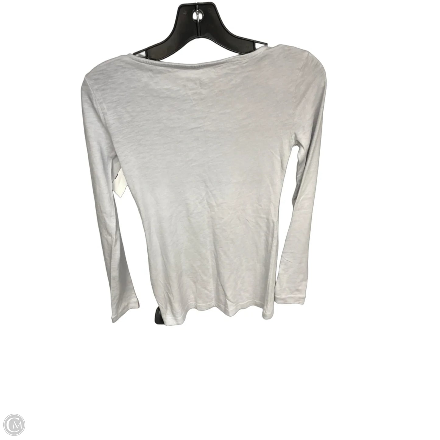 Top Long Sleeve By J. Crew In Grey, Size: Xxs