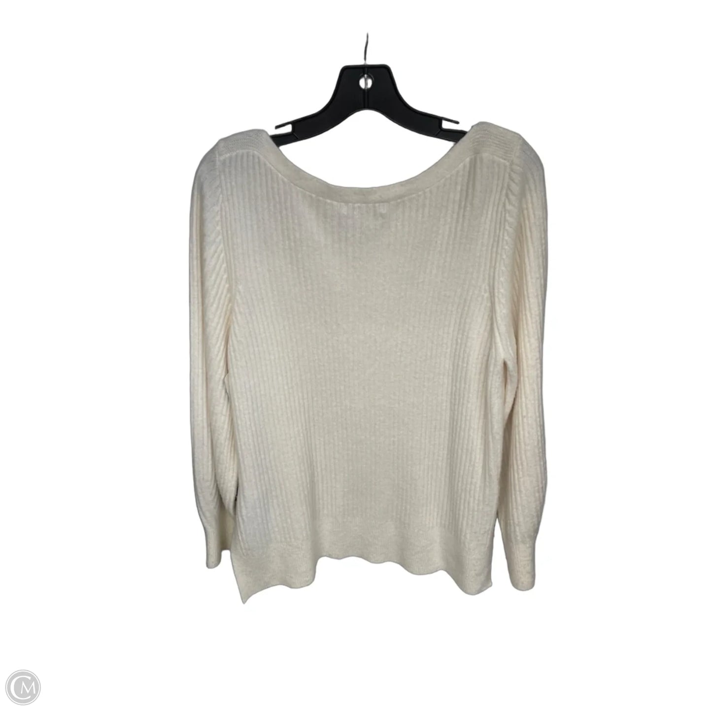 Sweater By Athleta In White, Size: L