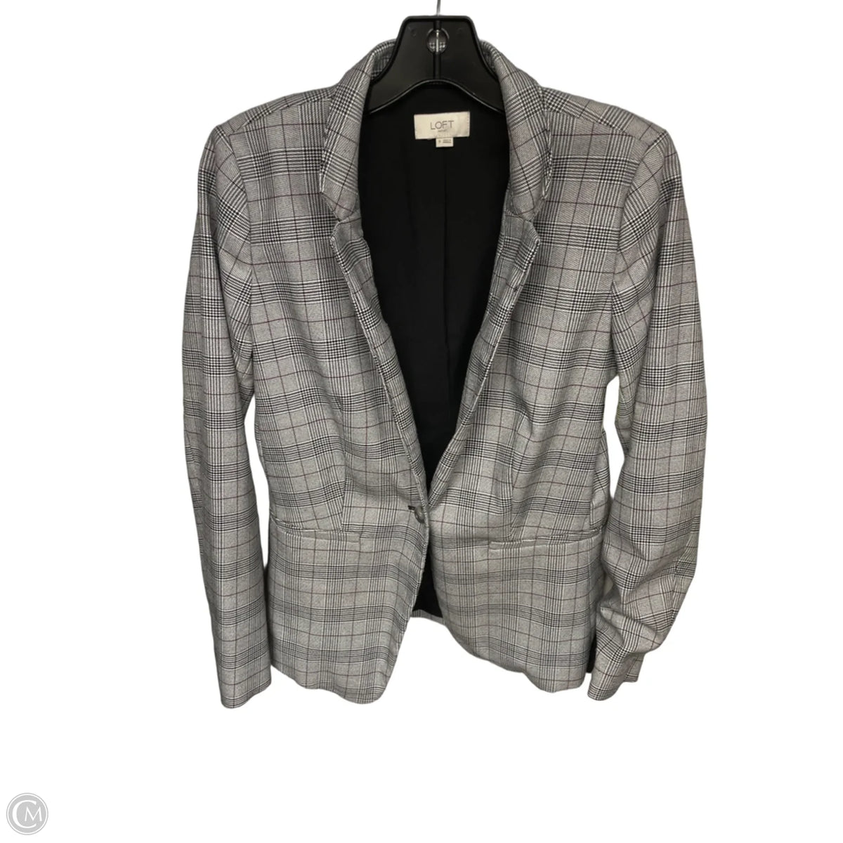 Blazer By Loft In Grey, Size: 0