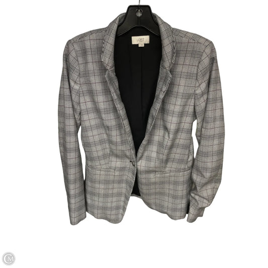 Blazer By Loft In Grey, Size: 0