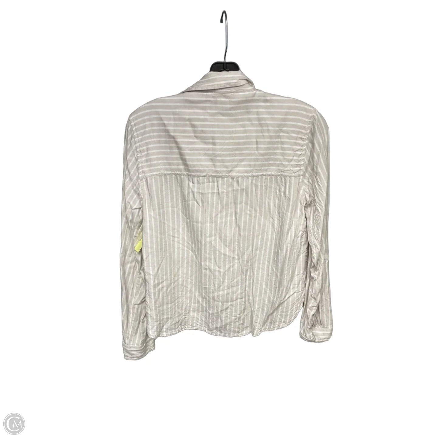 Top Long Sleeve By Beachlunchlounge In Striped Pattern, Size: S