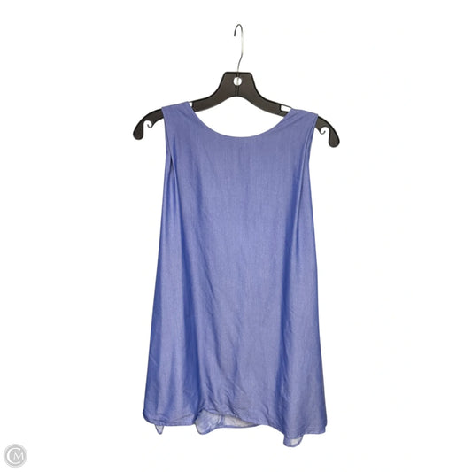 Tunic Sleeveless By Frnch In Blue, Size: S