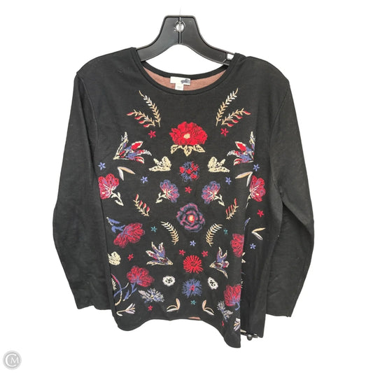 Sweater By J. Jill In Black, Size: L