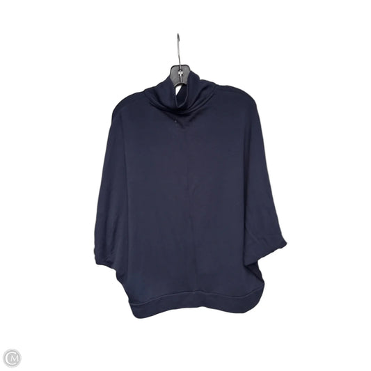 Top Short Sleeve By Lou And Grey In Navy, Size: M