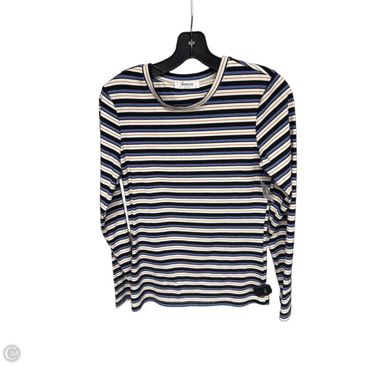 Top Long Sleeve By Cmc In Striped Pattern, Size: M