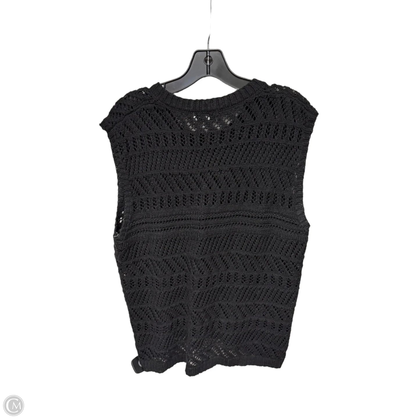 Top Sleeveless By Evereve In Black, Size: L